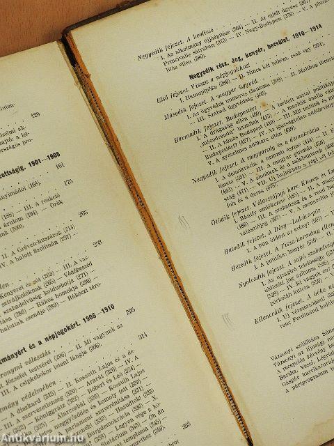 Vázsonyi Vilmos beszédei és írásai I-II. (rossz állapotú)