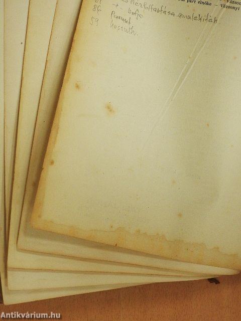 Vázsonyi Vilmos beszédei és írásai I-II. (rossz állapotú)