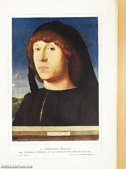 A képirás régi nagy mesterei szines képekben (rossz állapotú)