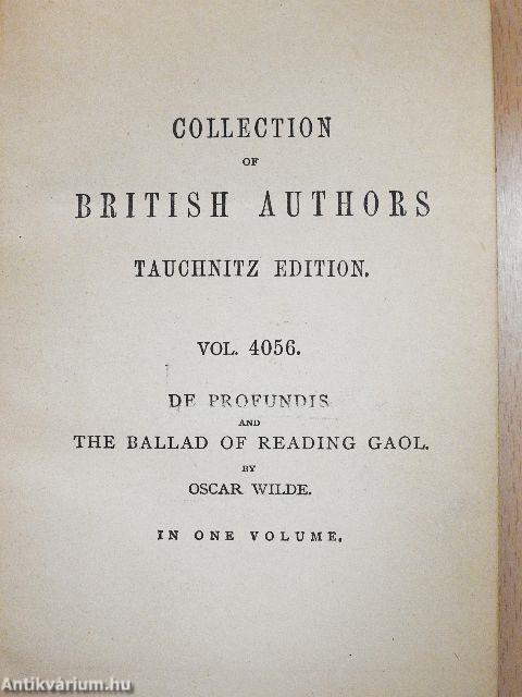 De Profundis and The Ballad of Reading Gaol