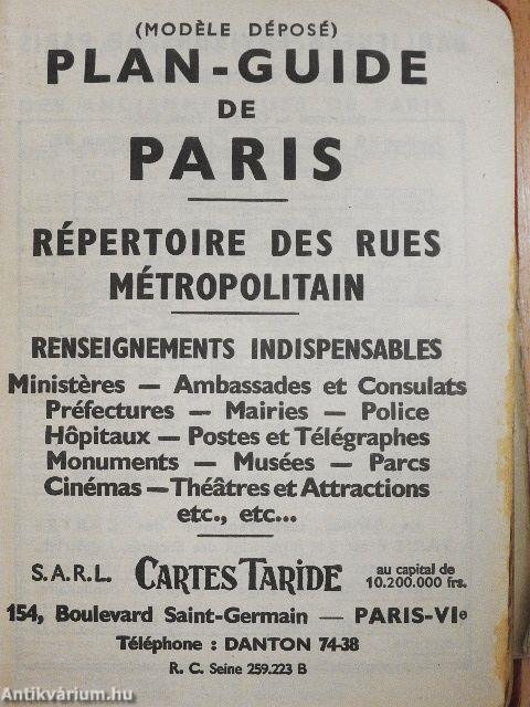 Plan-guide de Paris