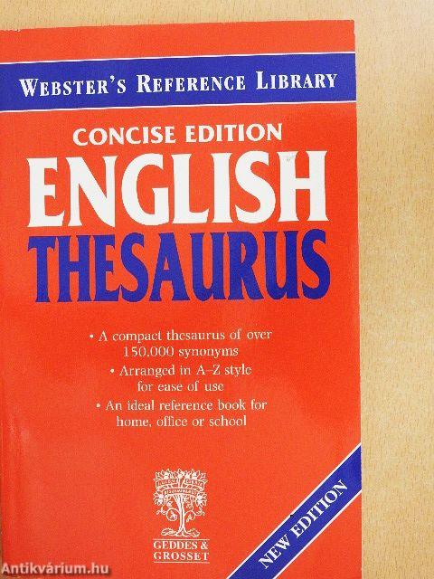 English Thesaurus