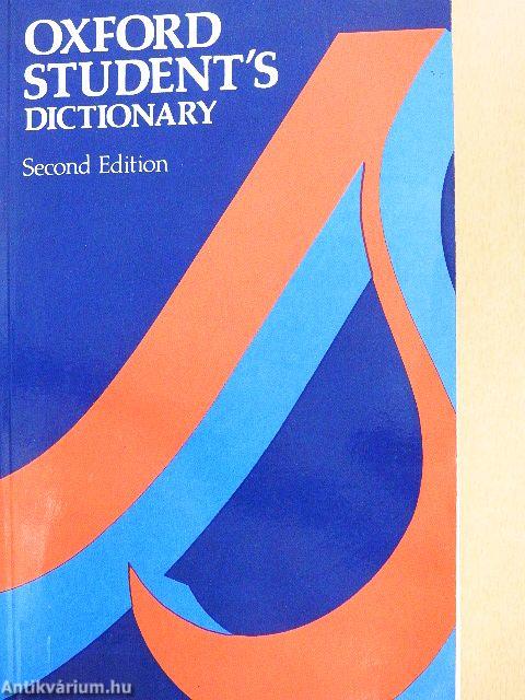 Oxford Student's Dictionary of Current English