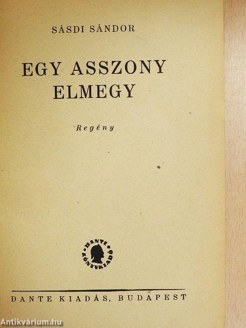 Egy asszony elmegy