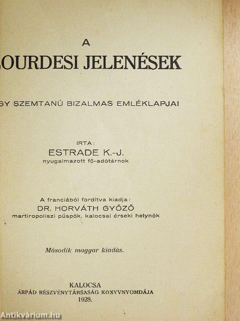 A lourdesi jelenések