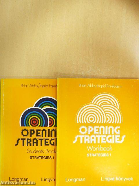 Opening Strategies 1. - Students' Book/Workbook