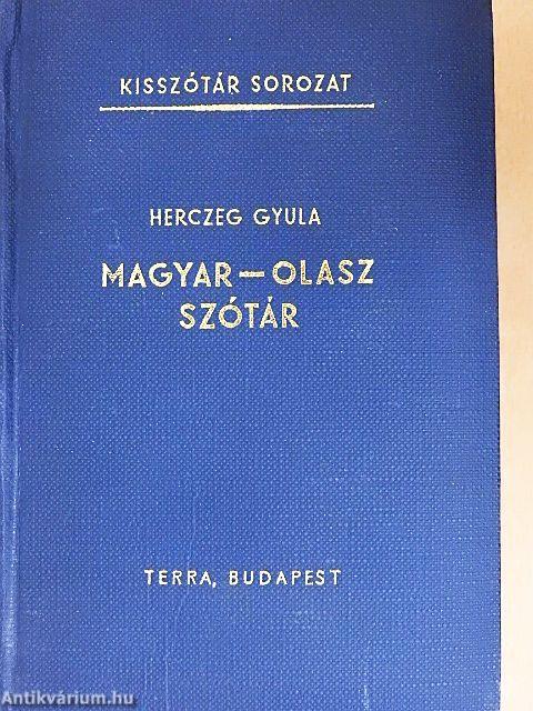 Magyar-olasz szótár