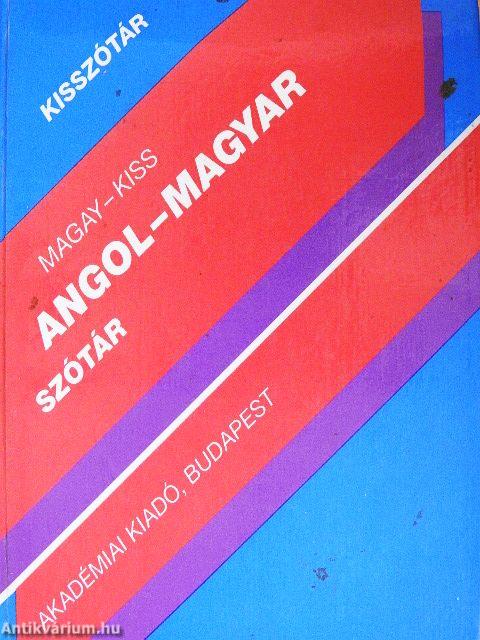 Angol-magyar szótár 