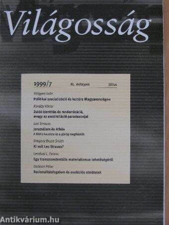 Világosság 1999. július