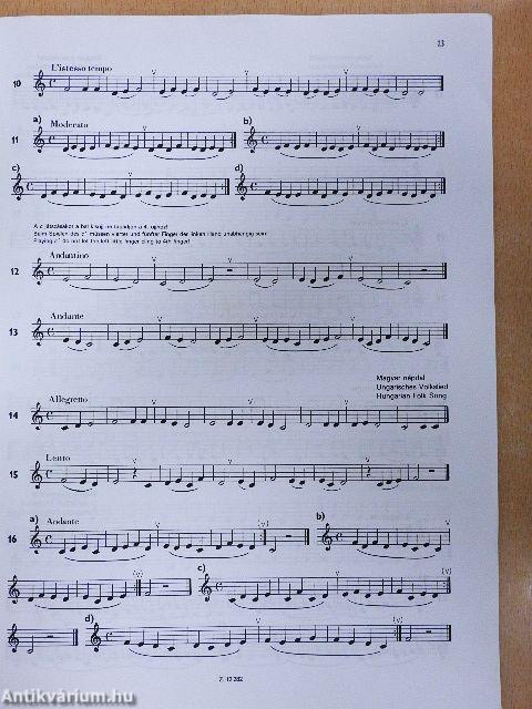 Klarinétozni tanulok 1.