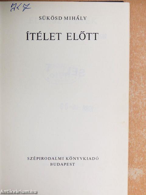 Ítélet előtt