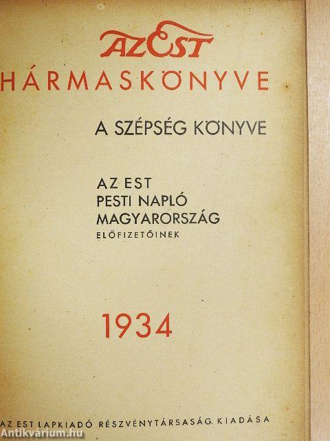 Az Est hármaskönyve 1934.