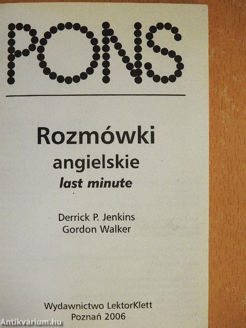 Pons rozmówki angielskie