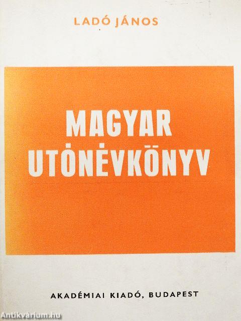 Magyar utónévkönyv