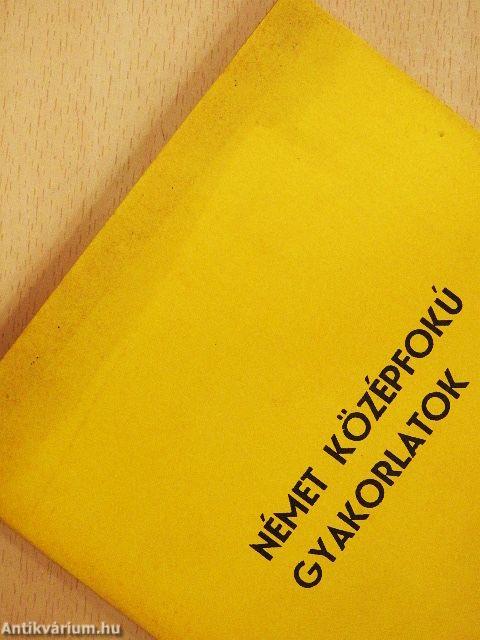 Német középfokú gyakorlatok az audió-vizuális nyelvtanfolyamok számára