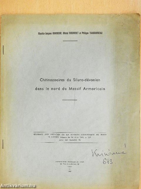 Chitinozoaires du Siluro-dévonien dans le nord du Massif Armoricain