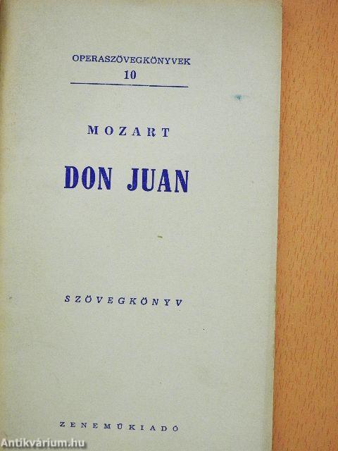 Mozart: Don Juan