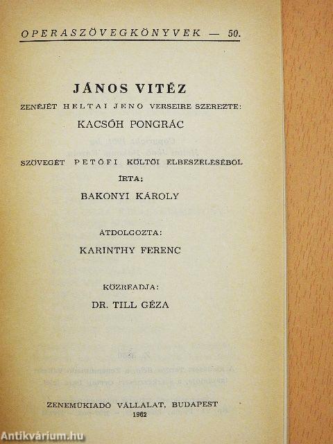 Kacsóh Pongrác: János vitéz