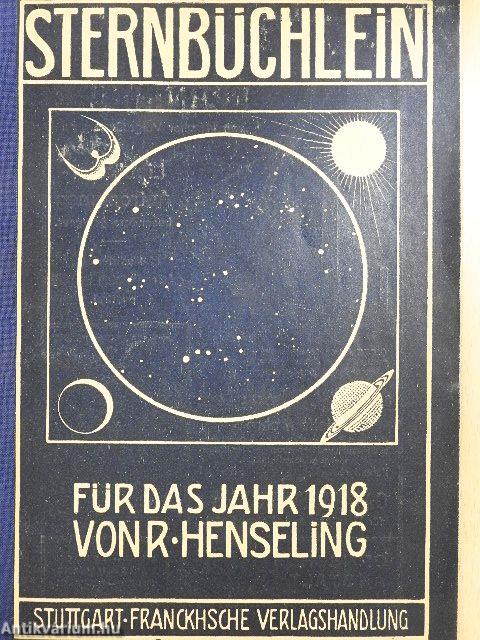 Sternbüchlein für 1918. (gótbetűs)