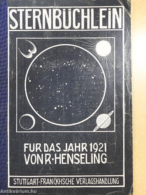 Sternbüchlein 1921. (gótbetűs)