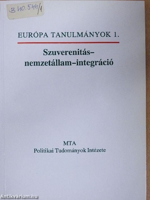 Szuverenitás-nemzetállam-integráció