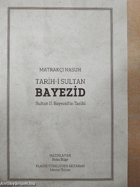 Tarih-i Sultan Bayezid - CD-vel