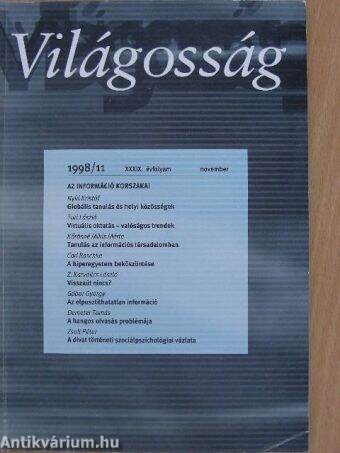 Világosság 1998. november