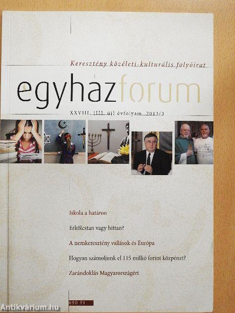 Egyházfórum 2013/3