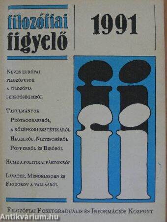 Filozófiai Figyelő 1991.