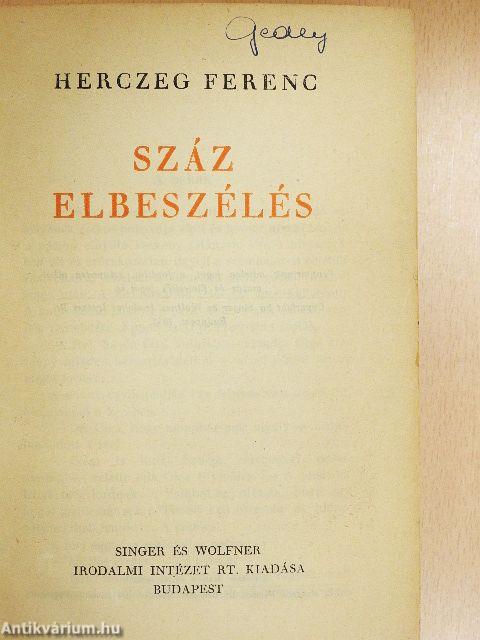 Száz elbeszélés