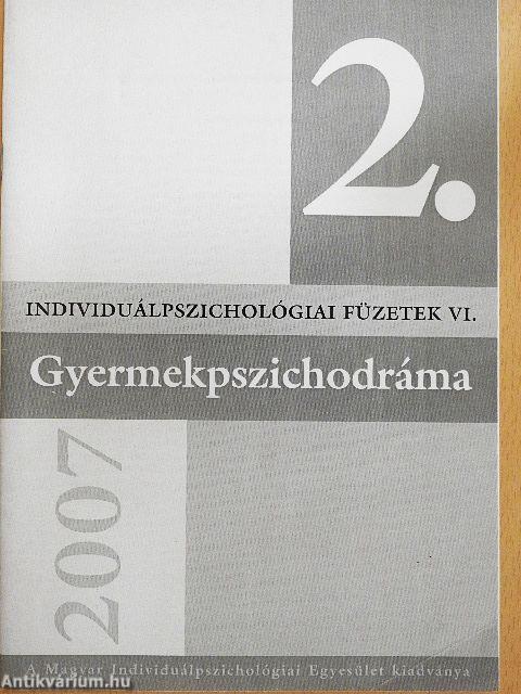 Individuálpszichológiai füzetek 2007/2.