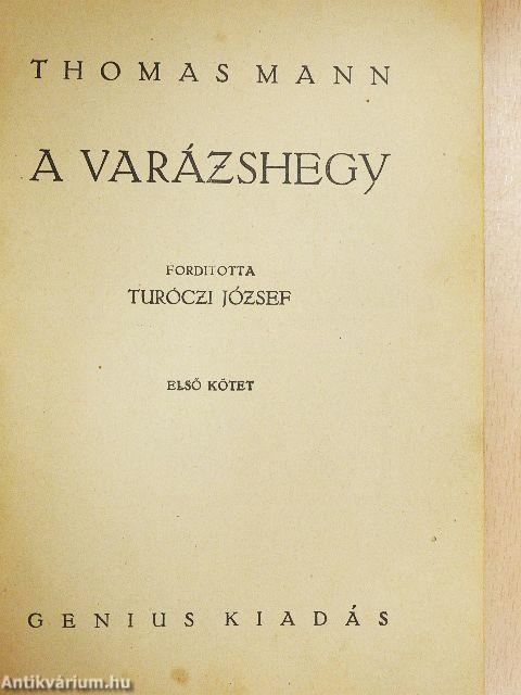 A varázshegy I-IV.