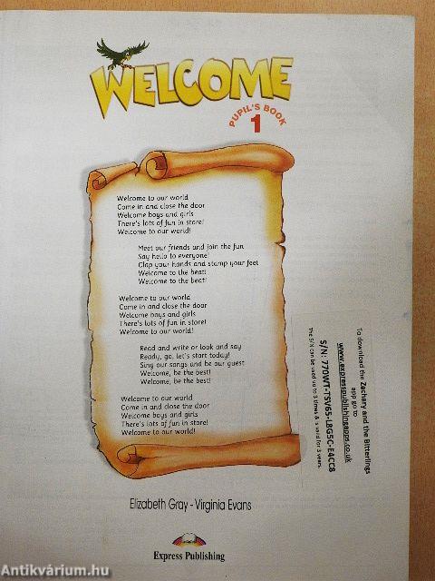 Welcome - Pupil's Book 1.