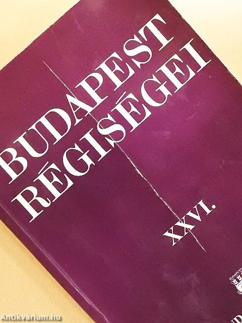 Budapest régiségei XXVI.