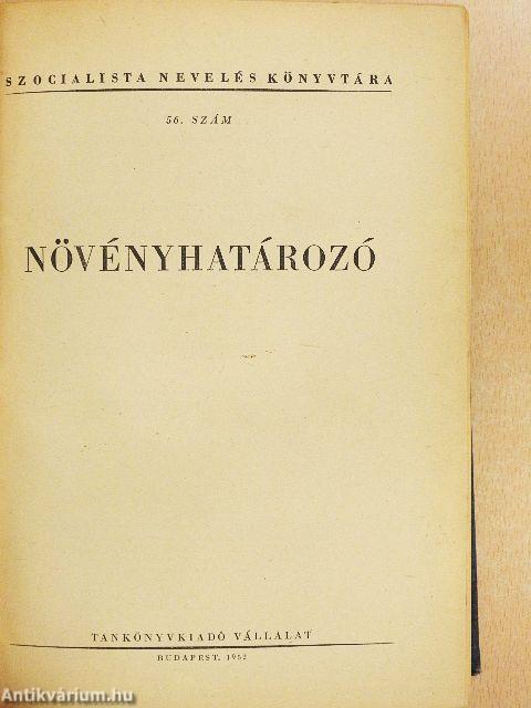 Növényhatározó