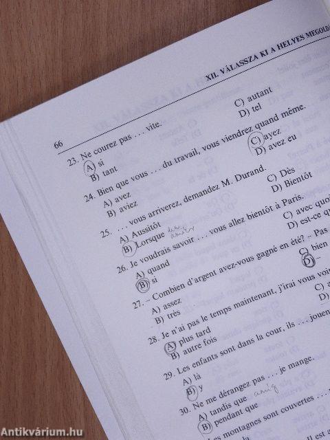 Francia feladatgyűjtemény a középfokú nyelvvizsgához