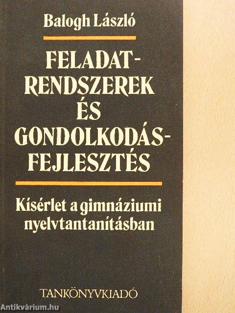 Feladatrendszerek és gondolkodásfejlesztés