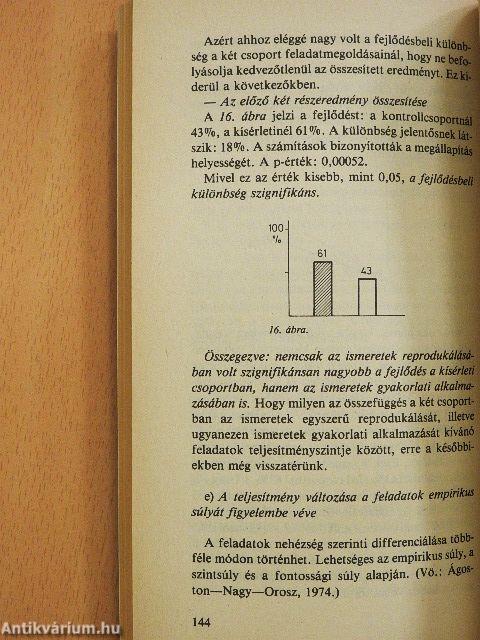 Feladatrendszerek és gondolkodásfejlesztés