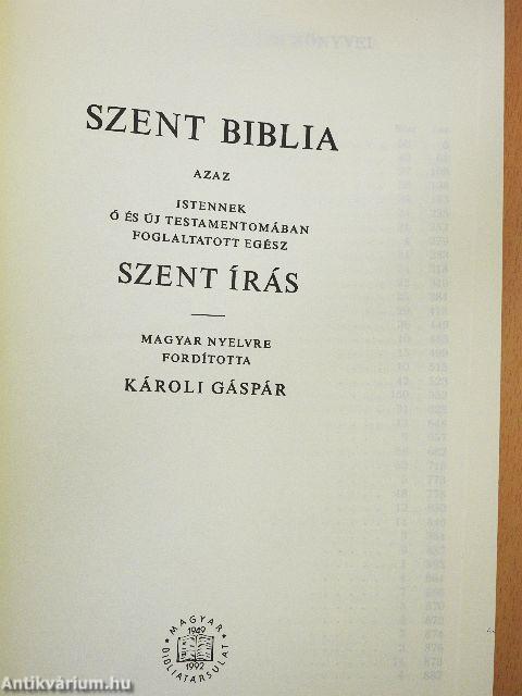 Szent Biblia