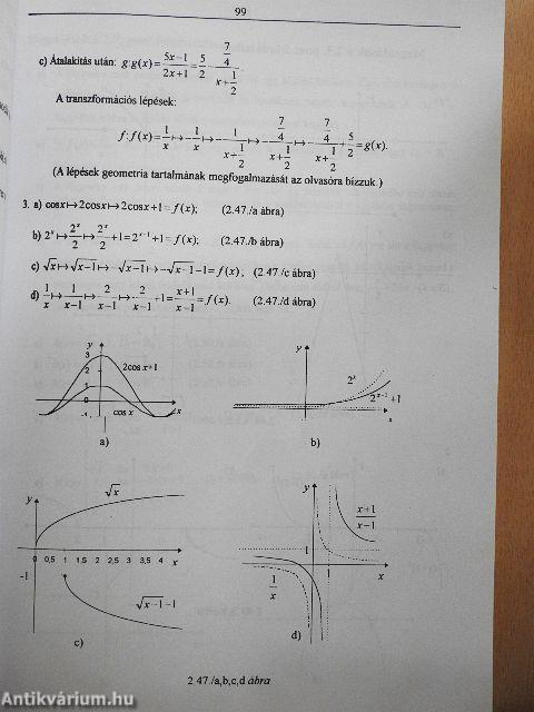 Analízis 1-5. füzet/Gazdasági matematika