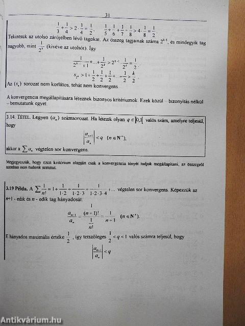 Analízis 1-5. füzet/Gazdasági matematika