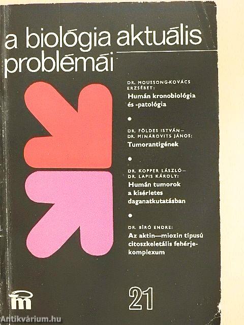 A biológia aktuális problémái 21.
