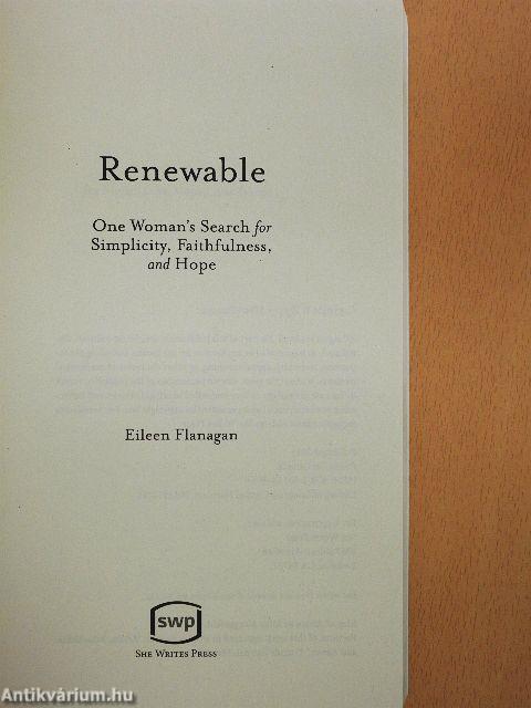 Renewable