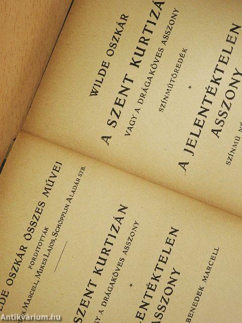 A szent kurtizán vagy a drágaköves asszony/A jelentéktelen asszony