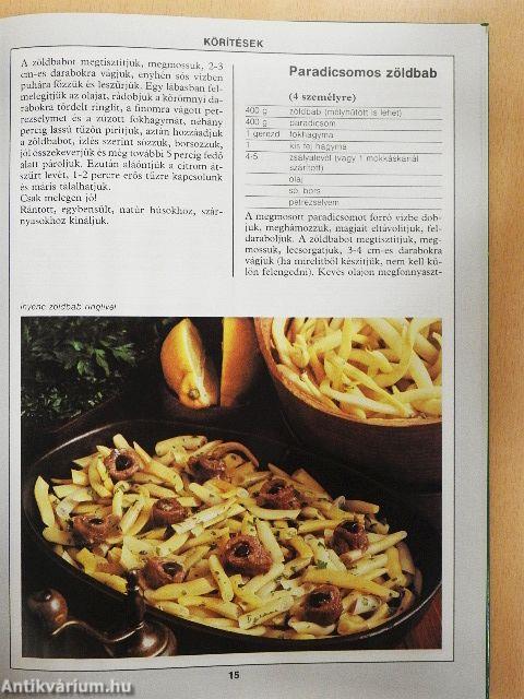 99 körítés és főzelék 33 színes ételfotóval