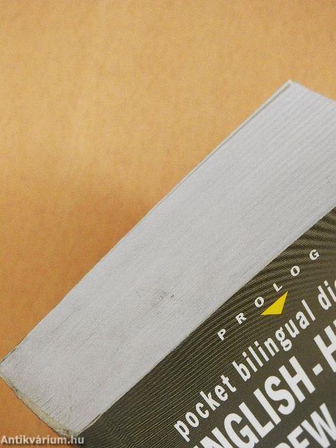 Pocket Bilingual Dictionary English-Hebrew/Hebrew-English