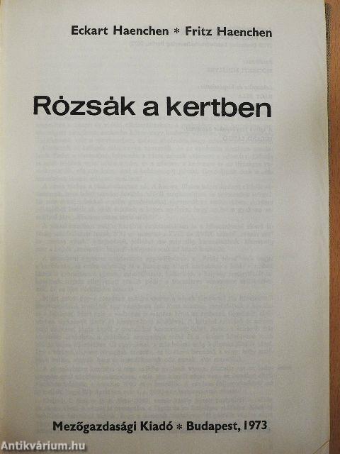 Rózsák a kertben