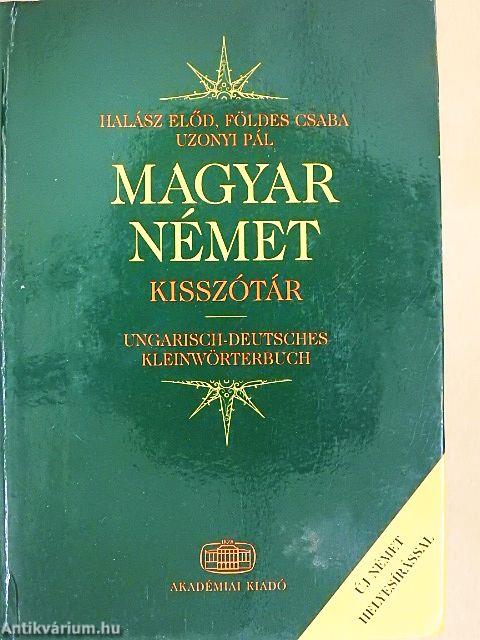 Magyar-német kisszótár