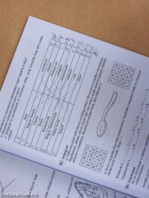 Anyanyelvi gyakorlófüzet 3-4. osztály