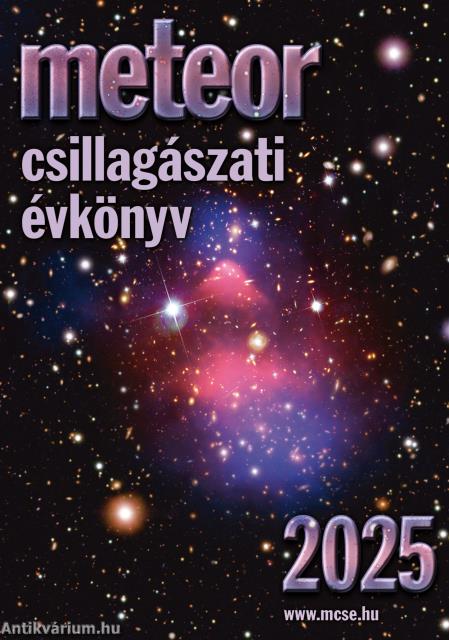 meteor csillagászati évkönyv  2025